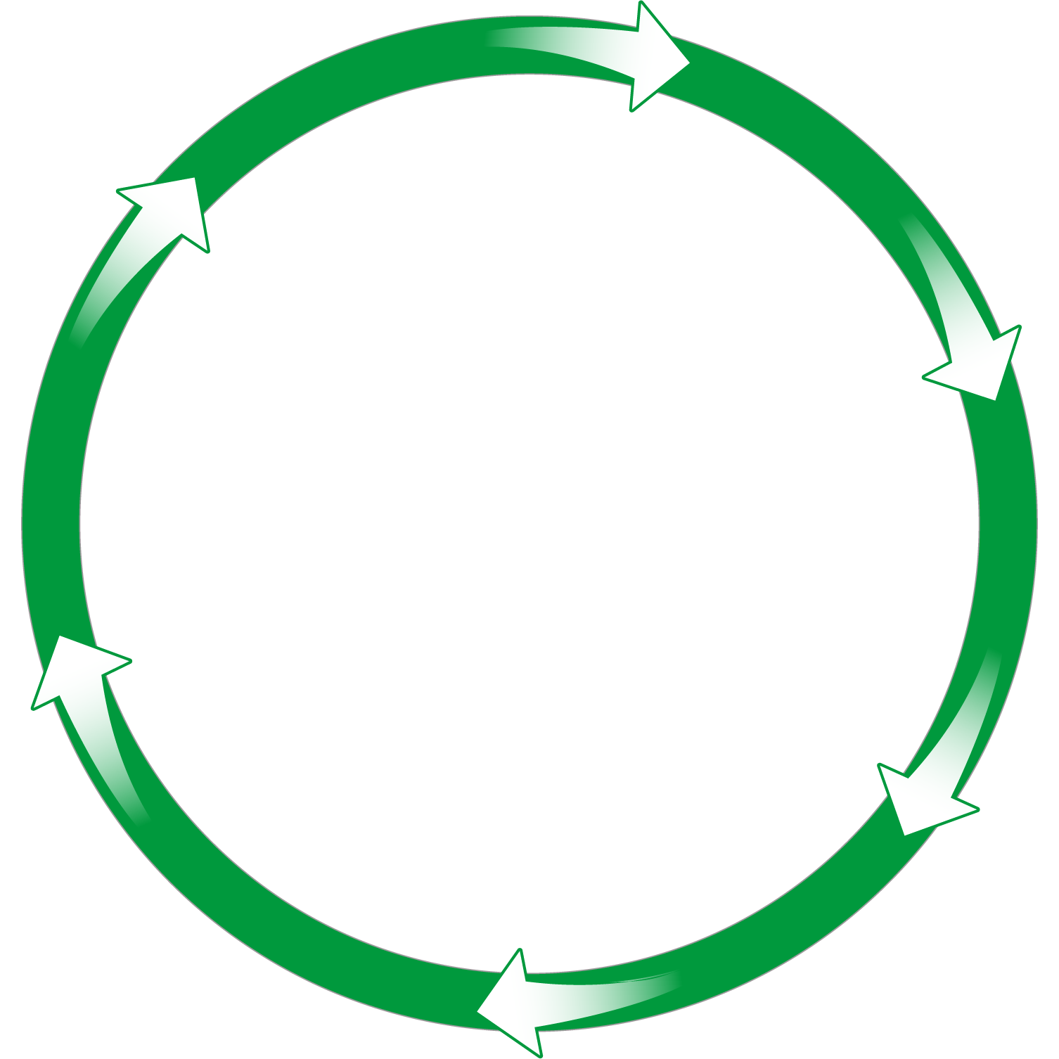Green Circle Arrows